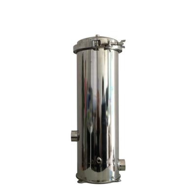 Clamp type ss cartridge filter housing